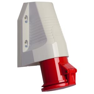 Wandcontactdoos 63A 4-polig 400V 6h IP44 160406 CEE