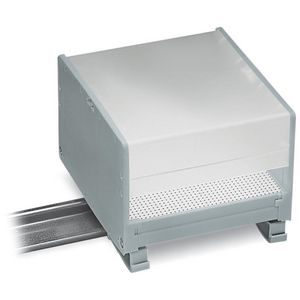 Afdekprofiel Grootte 2 1 m lang transparant 288-627