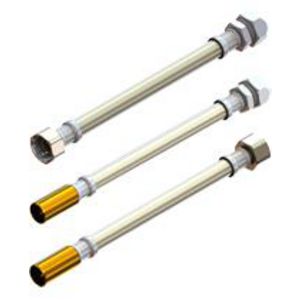 Waterslagdemper 1/2"W x 10kn. flex. 50cm RVS