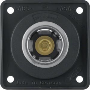 Wandcontactdoos 12V 20A berker Integro zwart