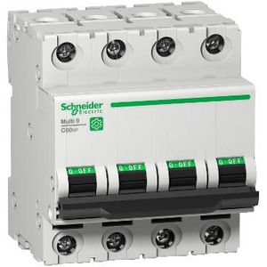 Installatieautomaat 4-polig 10A B-karakteristiek 480Y/277V 10kA Multi9 C60SP
