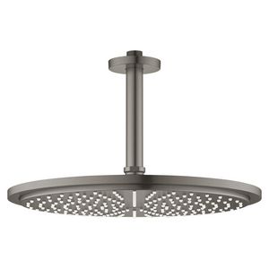 Rainshower 310 hoofddoucheset 142mm 9,5l/min. hard graphite geborsteld (mat donker grijs)