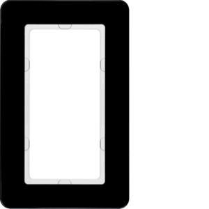 Afdekraam 1,5-v berker Q.7 Glas zwart