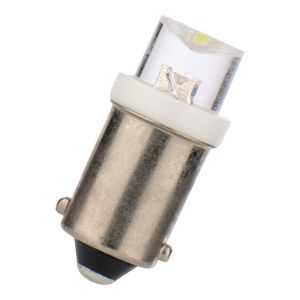 Signaleringslamp Ba9s T9X26 S.LED 24-28V AC/DC wit