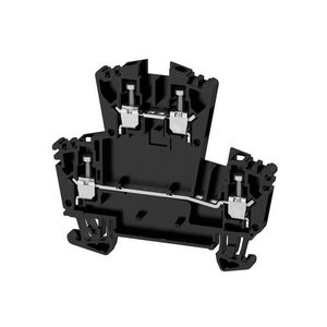 Klemrail zwart 2.5mm² 400 V, VVE=100