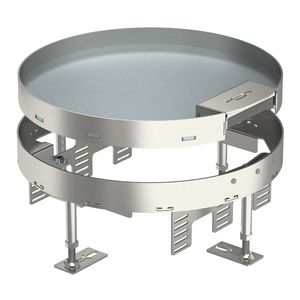 Ronde cassette snoeruit. Ø305mm rvs A2 1.4301