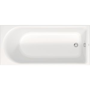 D-Neo ligbad wit 1800x800mm afvoer aan korte  zijde