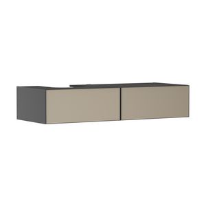 Badmeubel Xevolos E SMG 1370/550 2L consoles waskom LI. Patterned Bronze