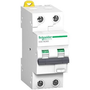 Aardlekautomaat 2-polig 10A B-karakteristiek 10000A/15kA 30mA Acti9 iC60