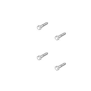 Bevestigingsset Houtschroef met plug 6x35mm 0430310150090