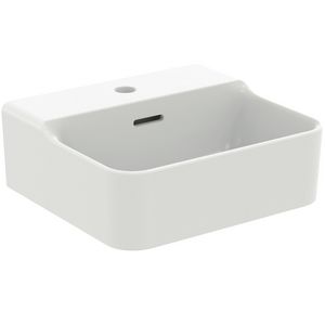 fontein 40x35cm m kraangat m overloop geslepen slk white T38