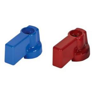 Handvat rood voor VB-kogelkraan