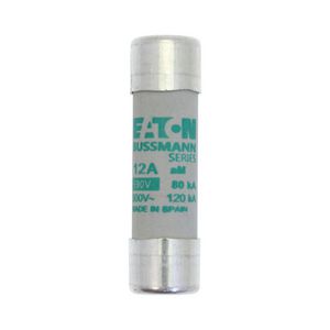 Zekering laagspanning 12A AC 500V 14x51 aM met slagp VVE=10