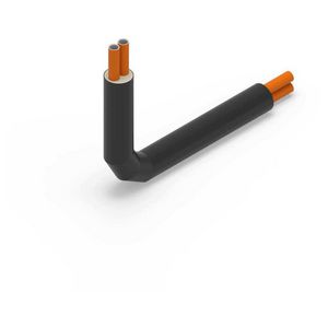 Huisinvoerbocht SDR 11 DUO 75+75/225 haaks 1,1x1,6m