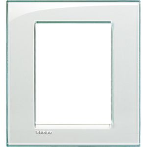 Afdekraam rechthoekig aquamarine 3 + 3 mod. Livinglight