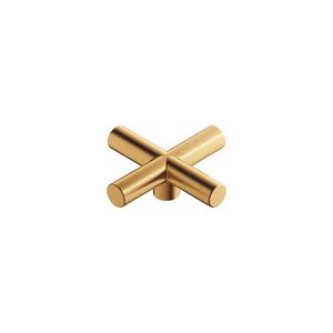 Greep 70x70x22,5mm Goud gebors. (23,9kt)