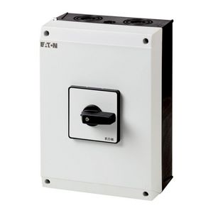 Aan-Uit-schakelaar 6-polig +1MC+1VC 100A 90° opbouw