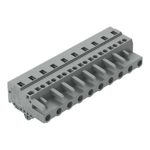 1-draads FE steker 2,5 mm² grijs 231-210/008-000 VVE=25