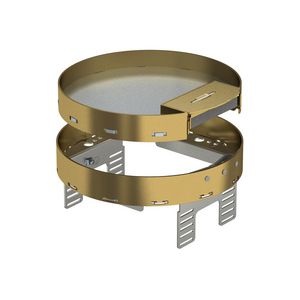 Ronde cassette met snoeruitgang Ø215mm Messing 7409284