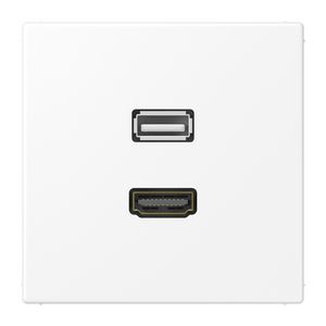 Afdekking matwit voor HDMI/USB LS990