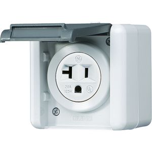 Wandcontactdoos WG800 US-Nema 20A m.onderkast
