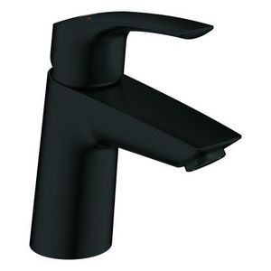 Eurosmart S-Size wastafelmengkraan push Open Matte Black (mat zwart) (prof)