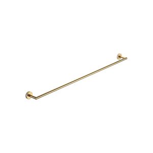 Badhanddoekhouder Messing gebors. (23kt Goud)