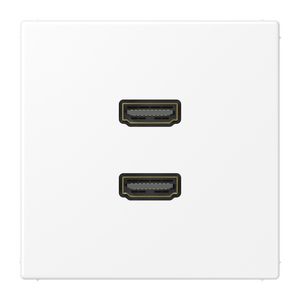 Afdekking matwit voor 2xHDMI LS990