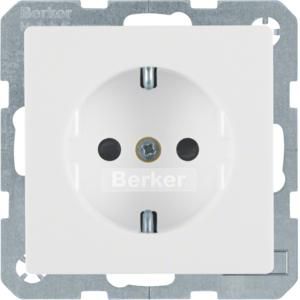 Wandcontactdoos RA aanraakveilig steek berker Q.1/Q.3/Q.7