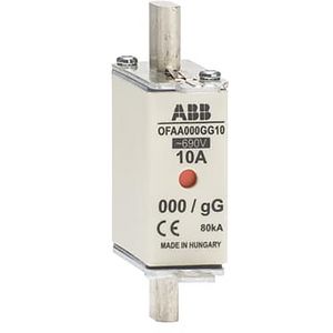 Meszekering fuseline gG=690V DIN000 In=10A Ph=1,1 W