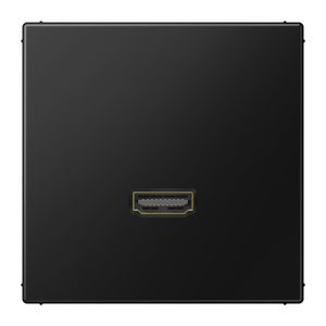 Afdekking matzwart voor 1xHDMI LS990
