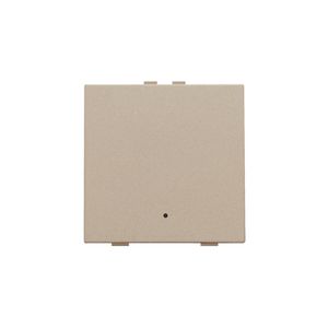 Enkelv. knop led/comfortsens. HomeControl champagne