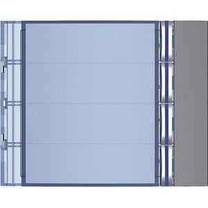 Frontplaat 4-voudig Allstreet Sfera