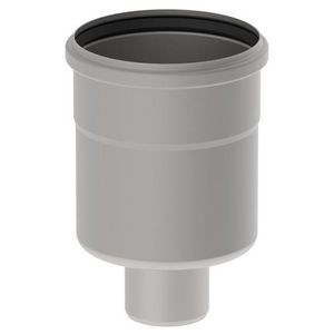 Onderput RVS304 75mm v keukengoot/sleufgoot/bakgoot ou 160mm