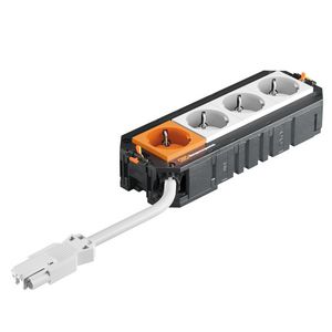 Univers. drager GST18 VDE 3 wit 1-v USM 208x76x45 7404686