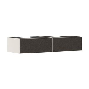Badmeubel Xevolos E SMB 1370/550 2L 2 wastafel gesl. TDG