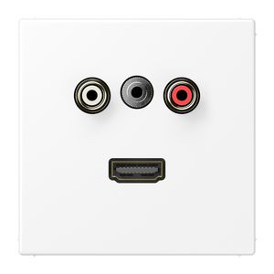 Afdekking matwit v.Audio/Jack/HDMI LS990