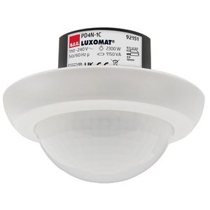 Bewegingsmelder Plafondmontage 360gr. VZ wit IP20 24m 1Kanaa