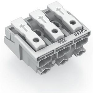 Kroonklem Drukknop extern z. PE-contact wit 294-5003 VVE=500