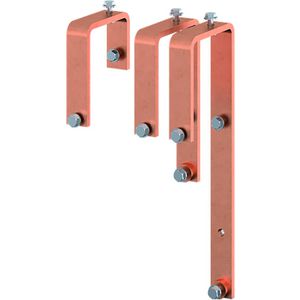 Railaansluitset OT800 (800A) 3-polig 40x10mm