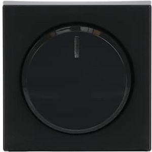 Centraalplaat+knop v draaidimmer f-antraciet heavy duty (6540-81-102-510)