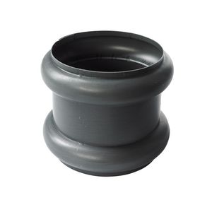 Zinken graphite-grey HWA overschuifwrong dubbel 100mm