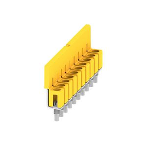 Doorverbindingsbrug 2,5mm² 10-voudig schroef