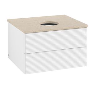 Wastafelonderkast Antao 600x360x500mm White Matt Lacquer K18113MT
