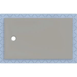 Douchevloer CleanFloor30 geïntegreerd met afdichtingsvlies grijs: 150x90cm