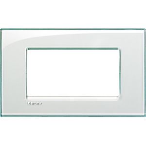 Afdekraam rechthoekig aquamarine 4 mod. Livinglight