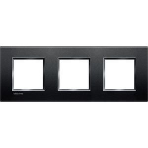 Afdekraam rechthoekig antraciet 3x2 mod. Livinglight
