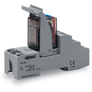 Relaismodule DC 24V 4 wisselcontacten 858-355 VVE=5