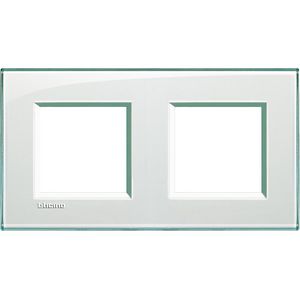 Afdekraam rechthoekig aquamarine 2x2 mod. Livinglight
