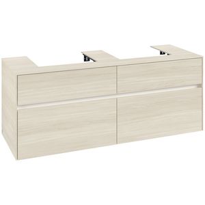 Wastafelonderkast Collaro 1400x548x500mm White Oak C076B0AA